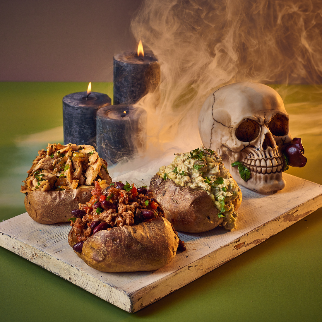 Halloween Jacket Potatoes