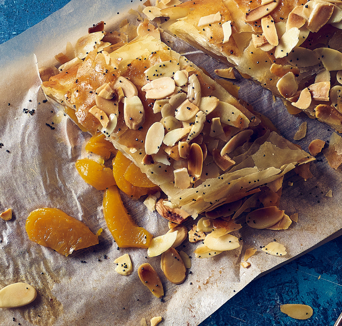 Apricot & Rum Strudel