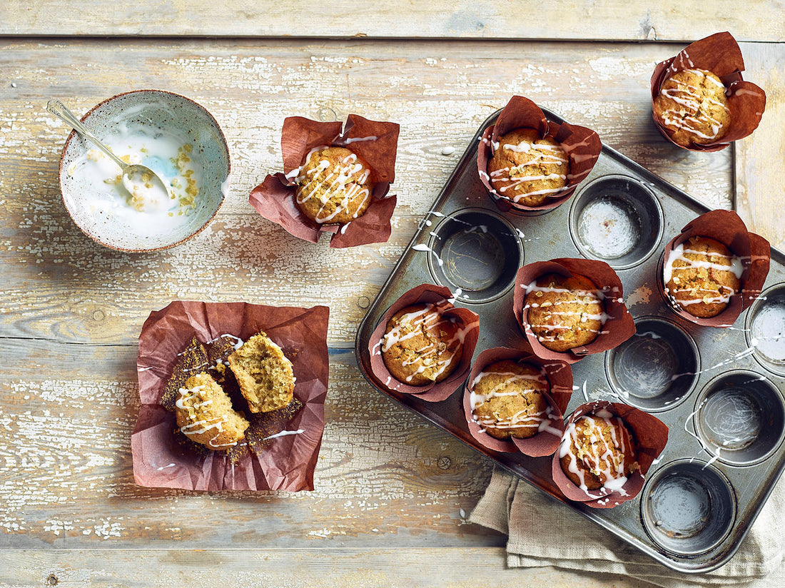 Carrot, Courgette and Ginger Gluten Free Muffin