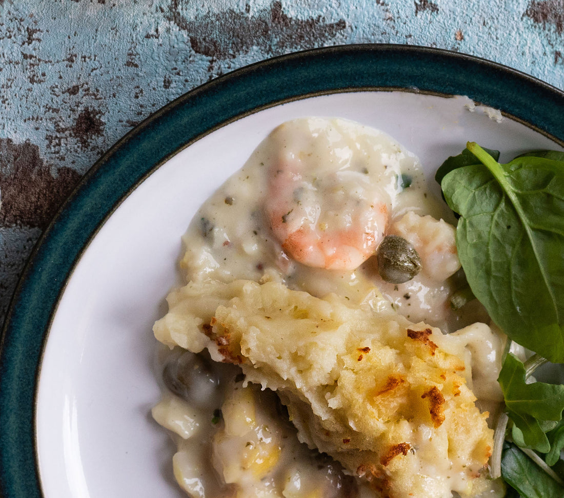 Fish Pie with Capers