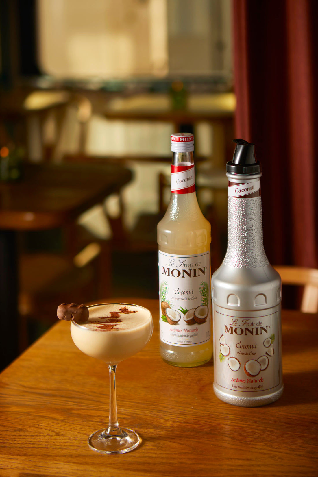 Non-Alcoholic Coconut Alexander