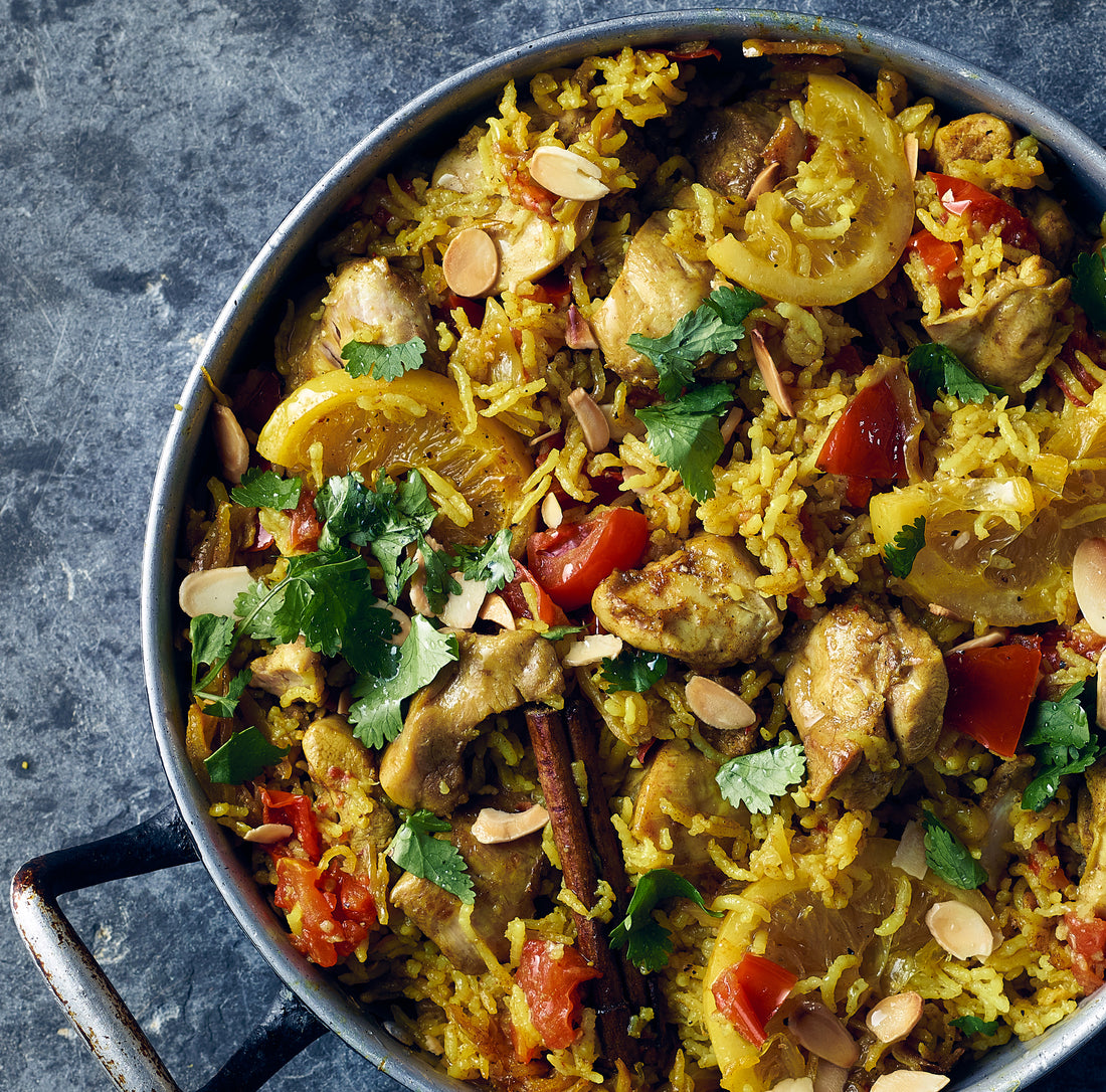 Chicken and Lemon Biryani