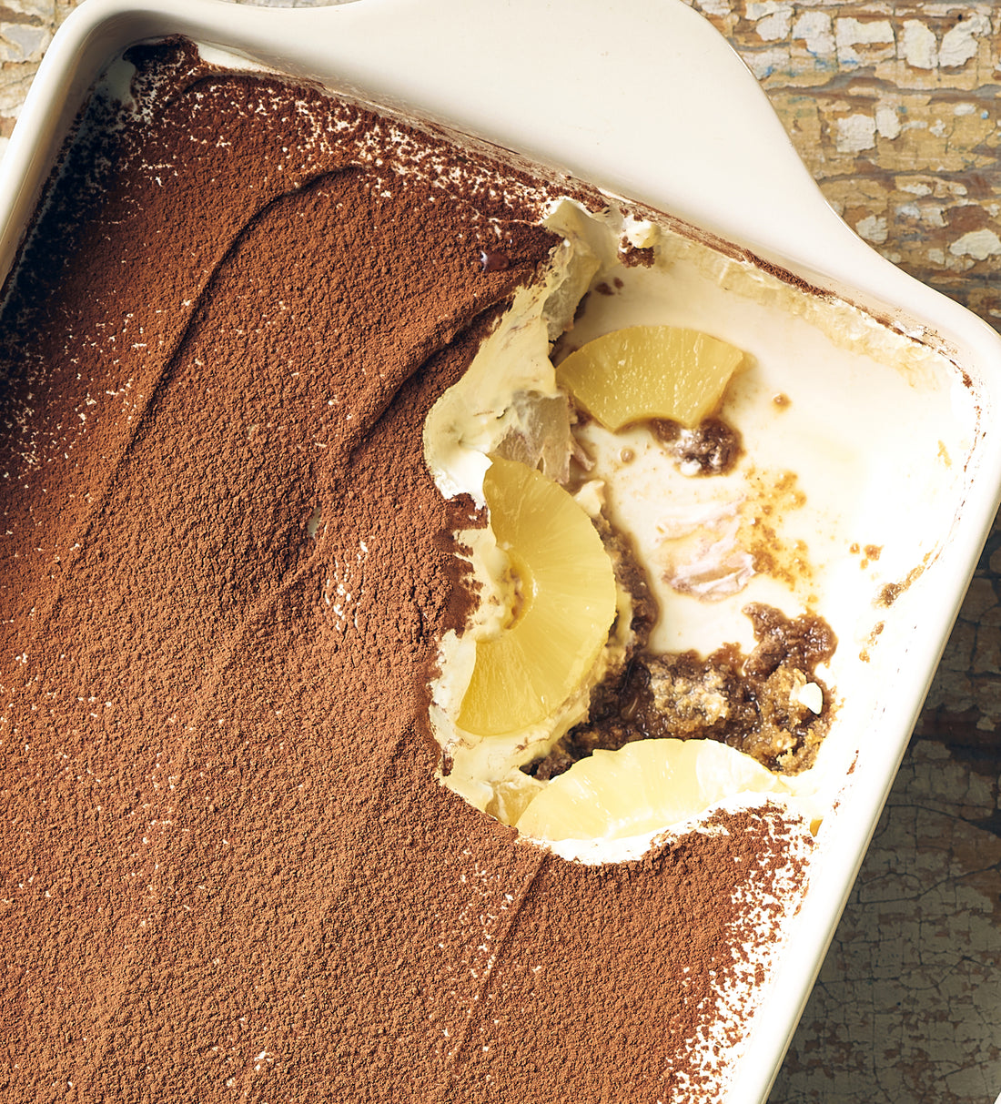 Pineapple & Spiced Rum Tiramisu