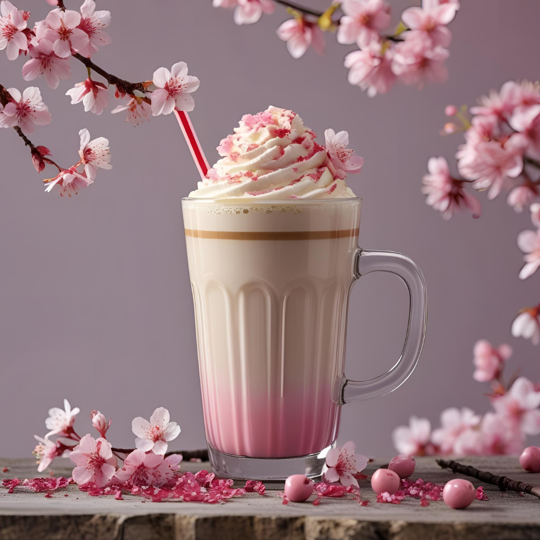 Cherry Blossom Latte