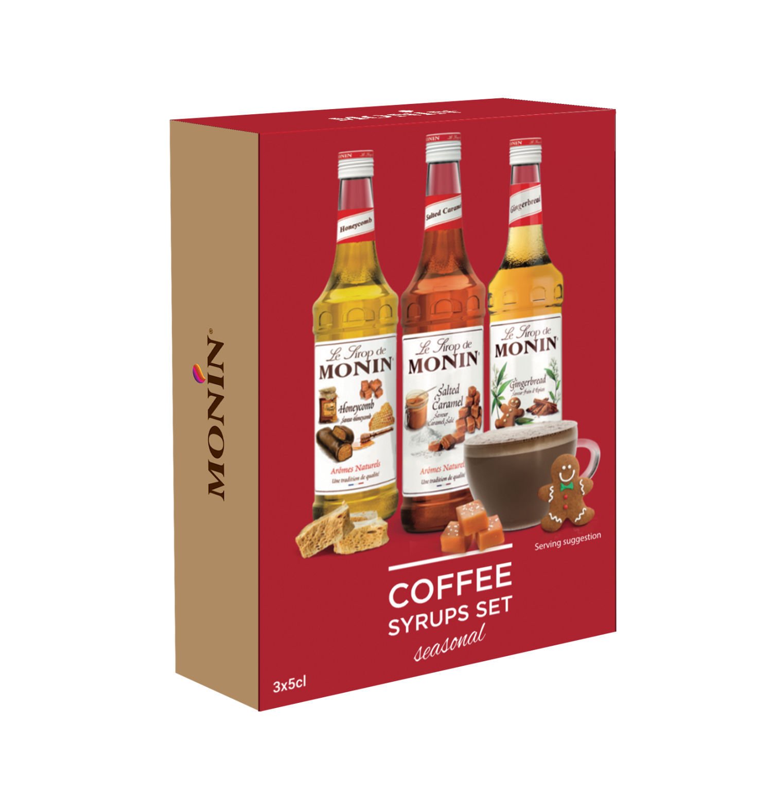 MONIN Festive Syrups Gift Set Bennett Opie