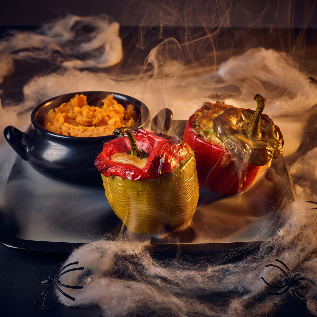 Witch’s Cauldron Stuffed Peppers