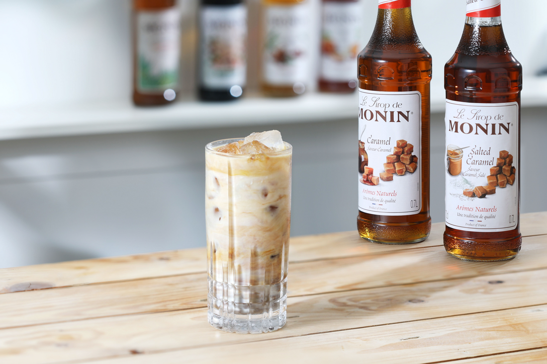 Hazelnut Iced Latte