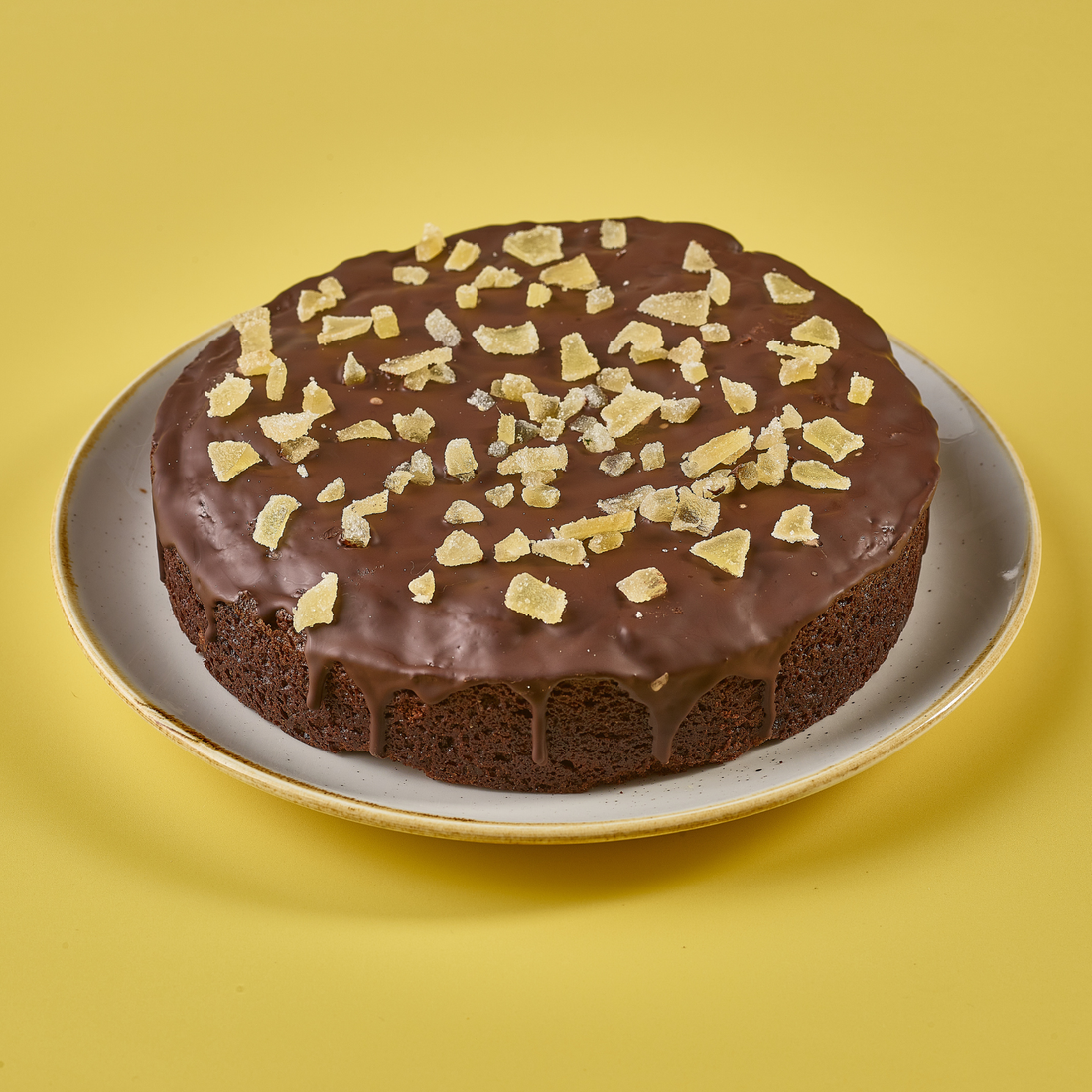Stem Ginger Chocolate Cake