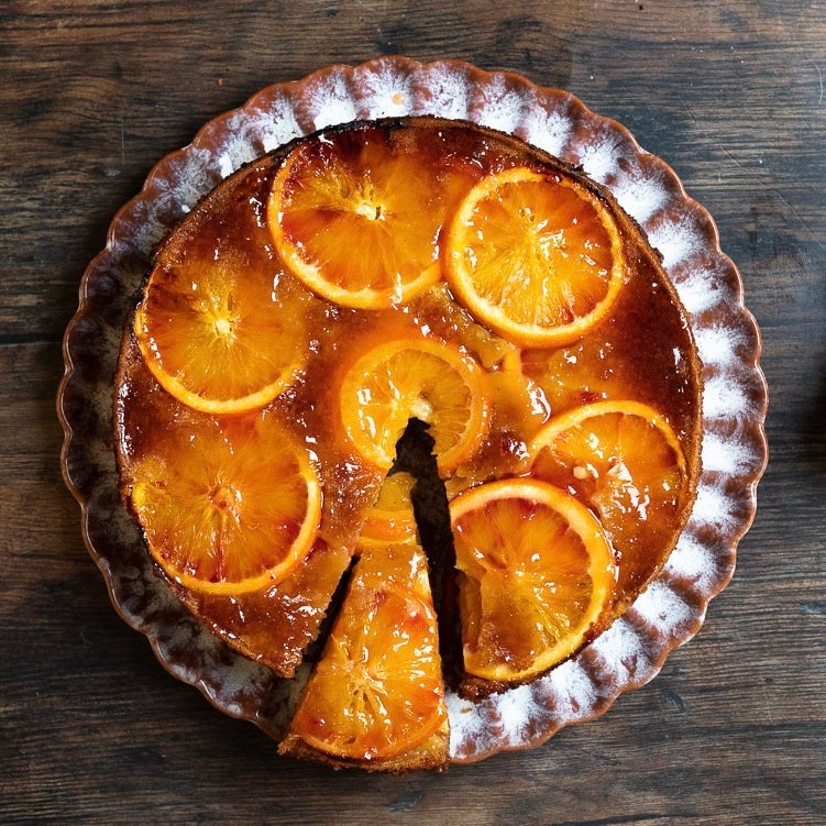 Blood Orange and Ginger Syrup Cake