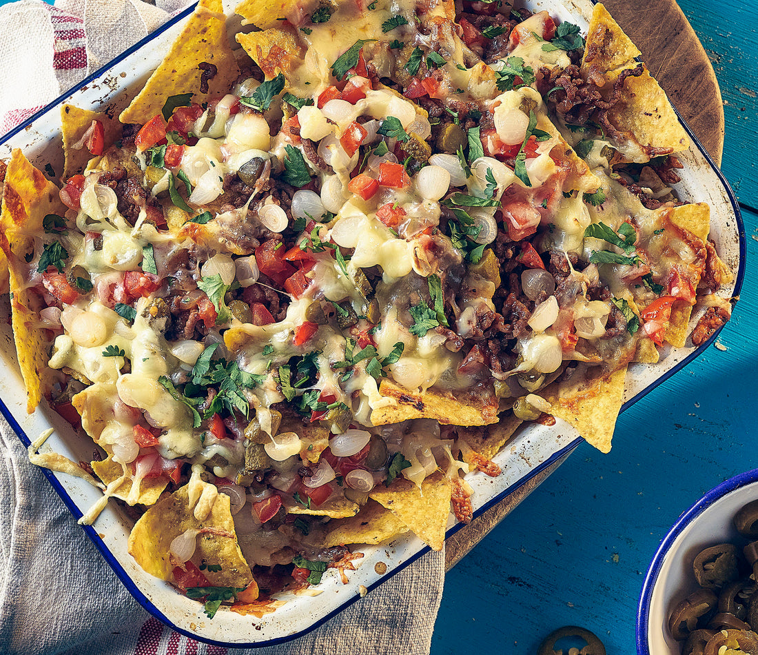 Cheeseburger Nachos