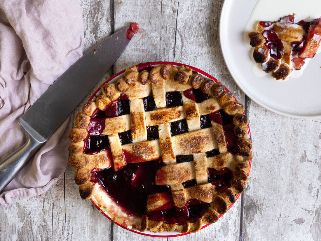 Cherry Pie with Kirsch