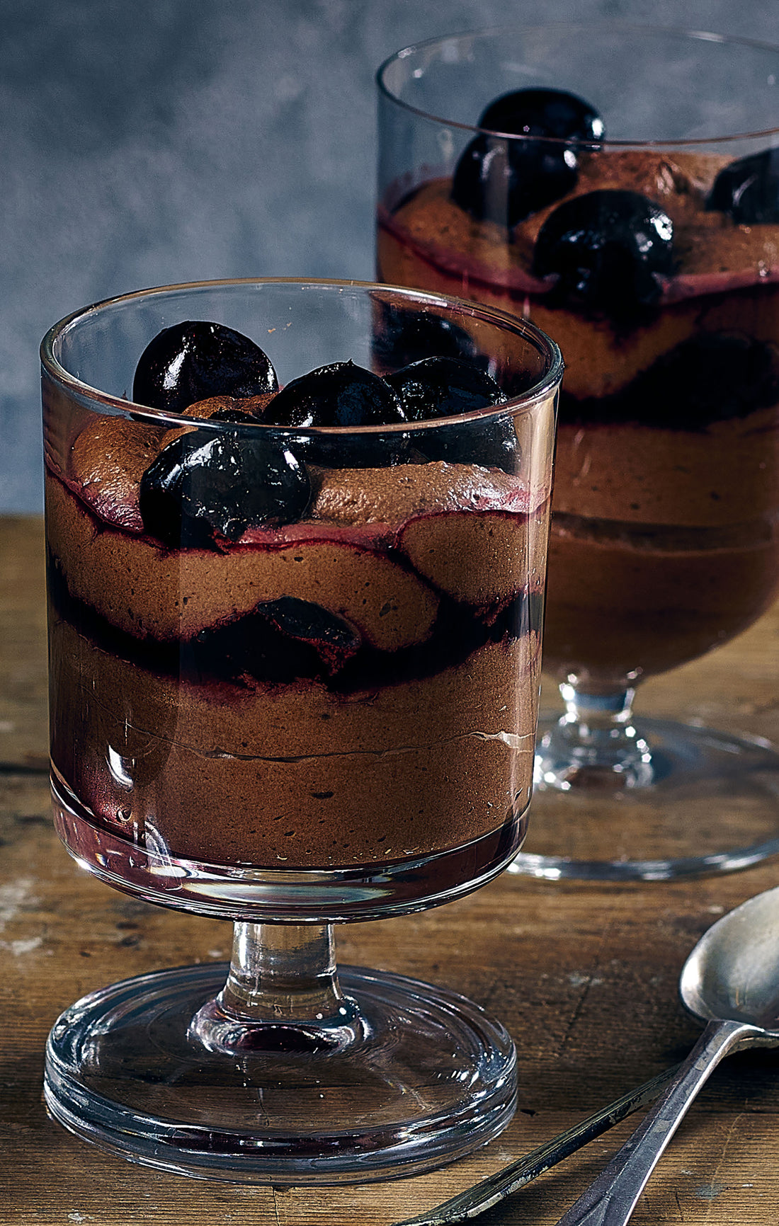 Cherry and Chocolate Mousse
