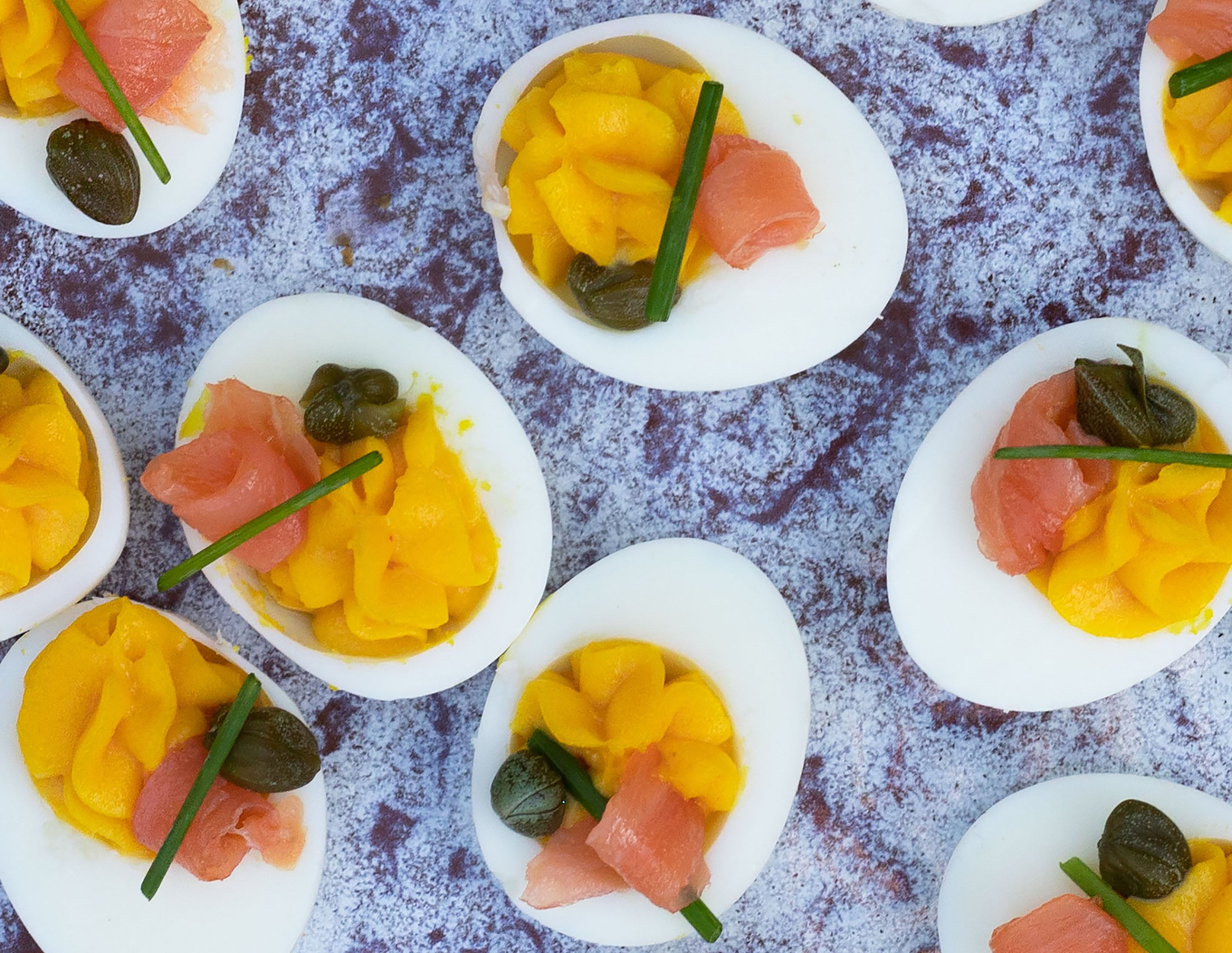 Devilled Fish Roe Devilled Eggs – Bennett Opie