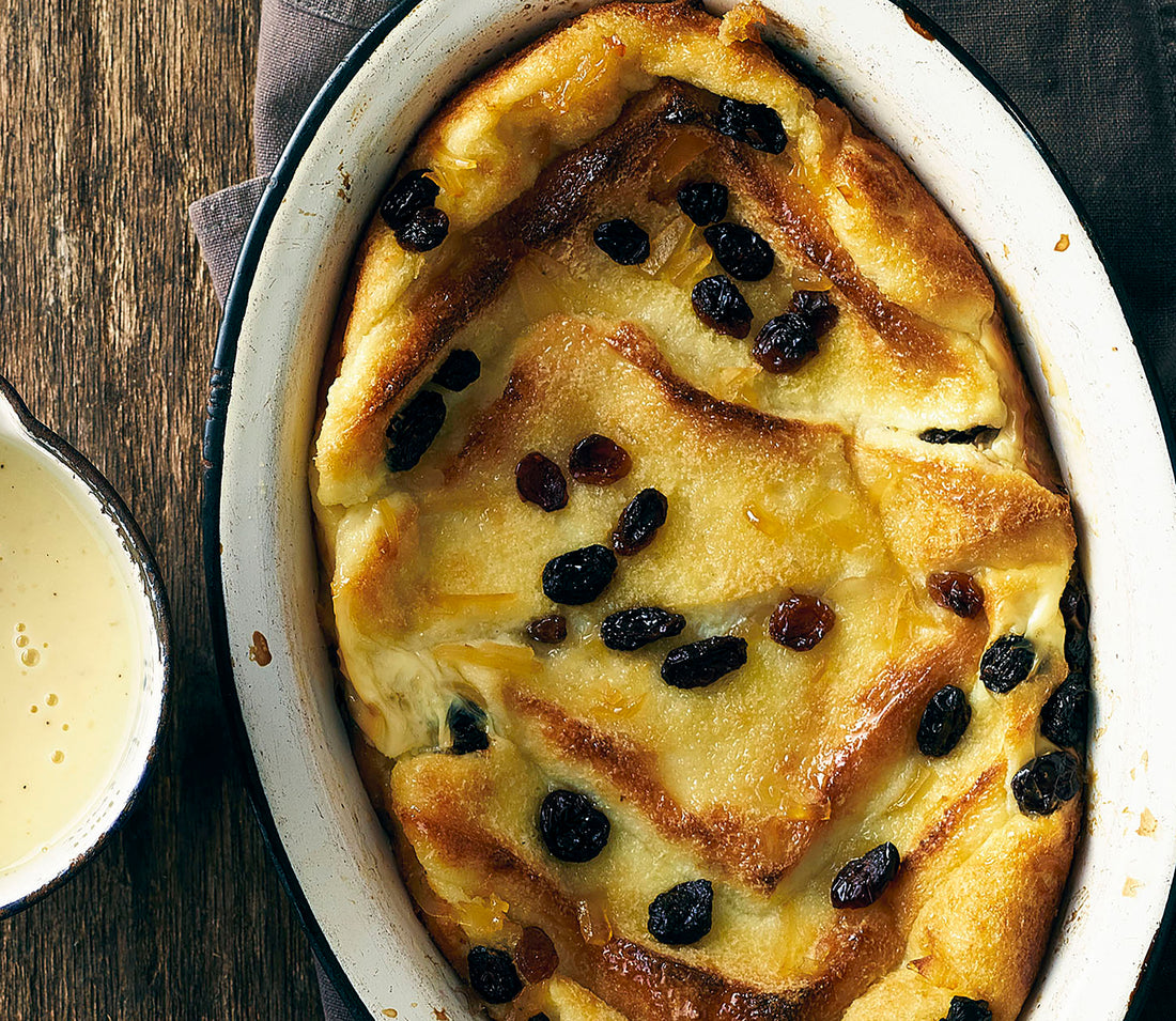 Ginger Bread & Butter Pudding