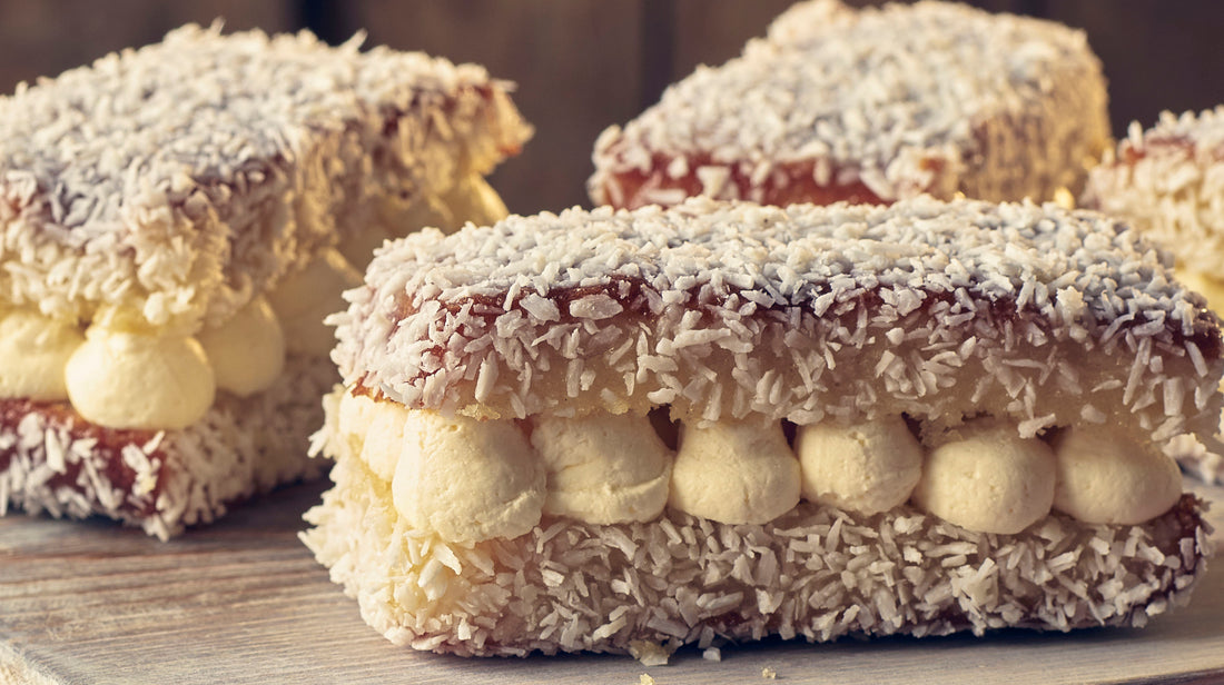 Ginger Lamingtons