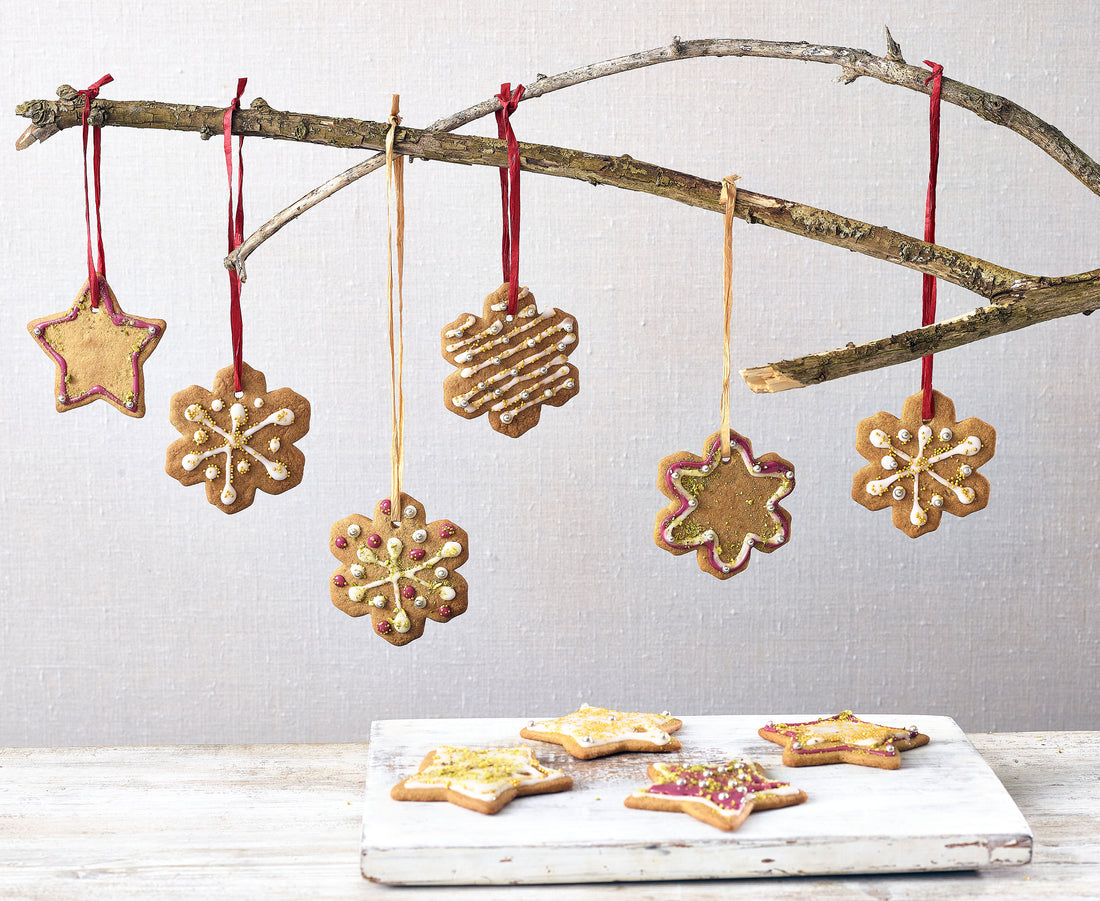 Gingerbread Christmas Tree Biscuits