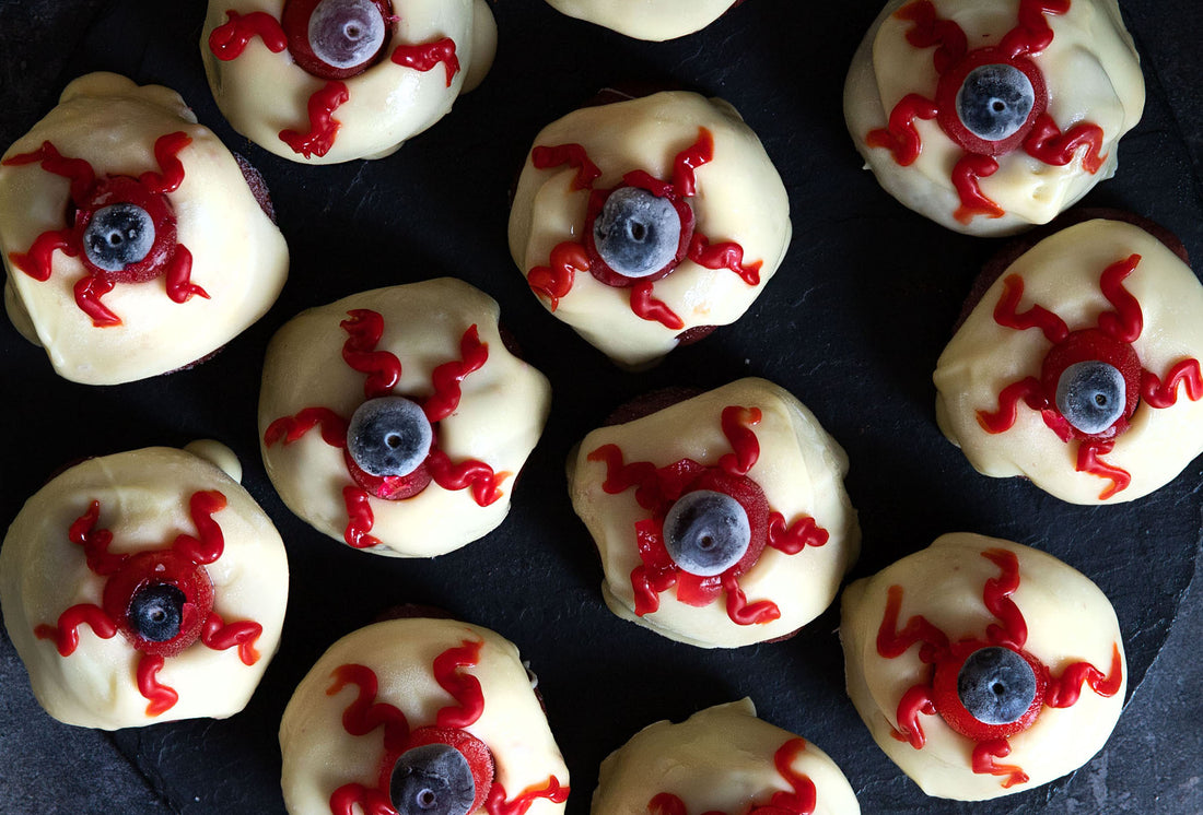 Halloween Eyeball Cake Balls