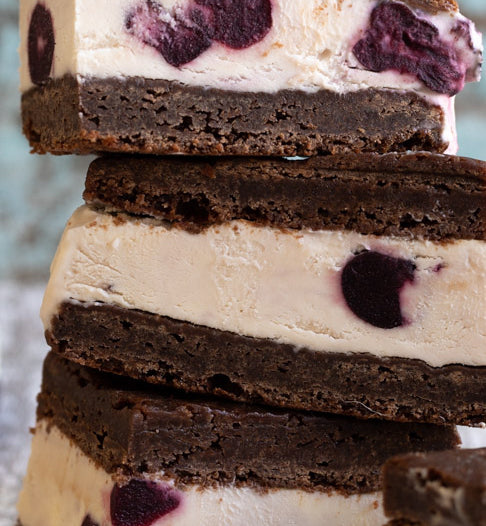 Black Forest Ice Cream Sandwiches