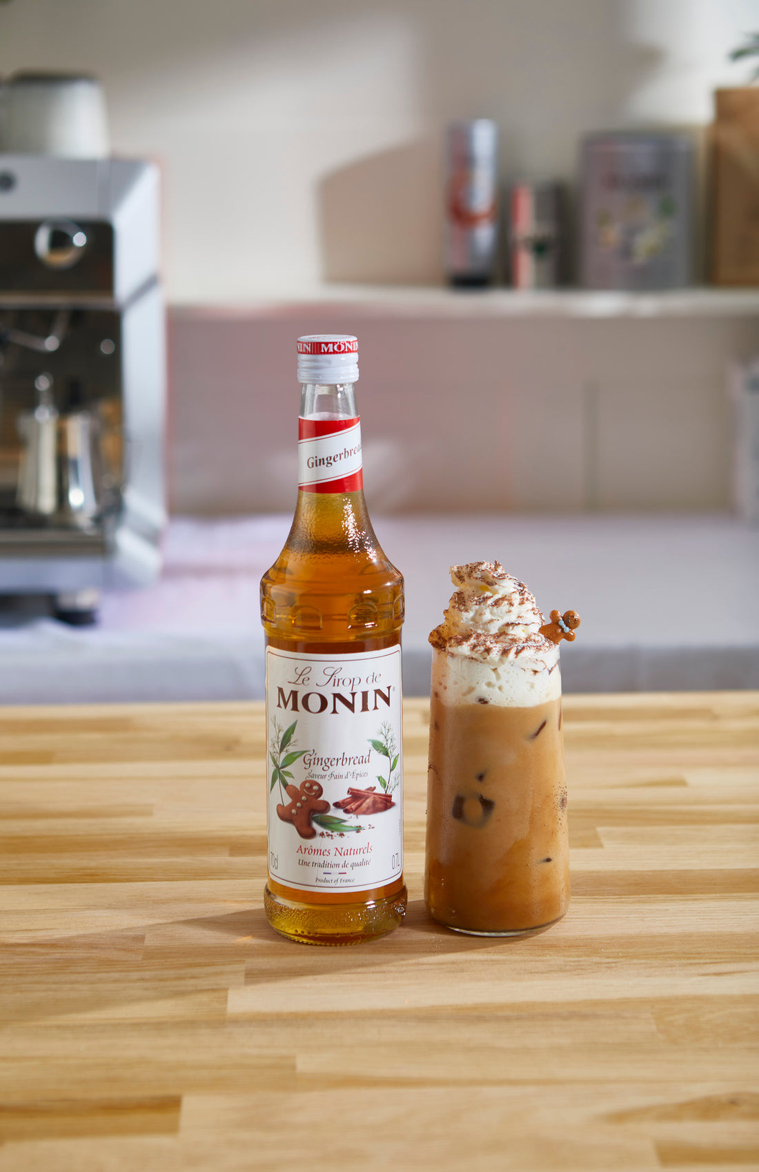 Gingerbread Iced Latte