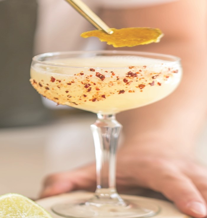 Mango And Pink Grapefruit Margarita