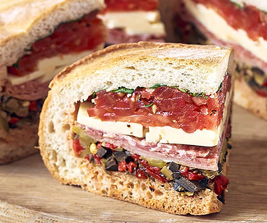 Muffaletta (Picnic loaf sandwich)