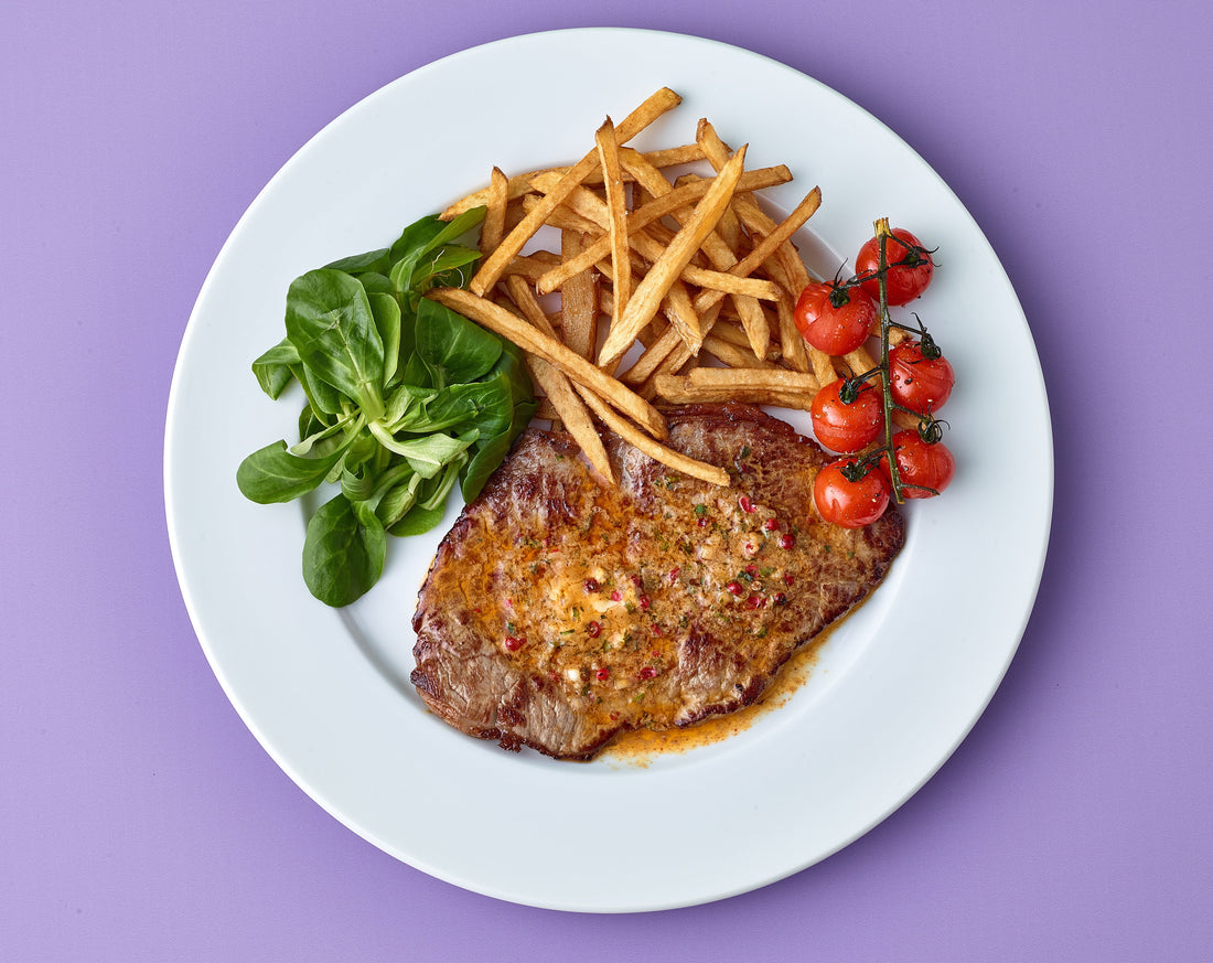 Steak Frites with Café de Paris Butter