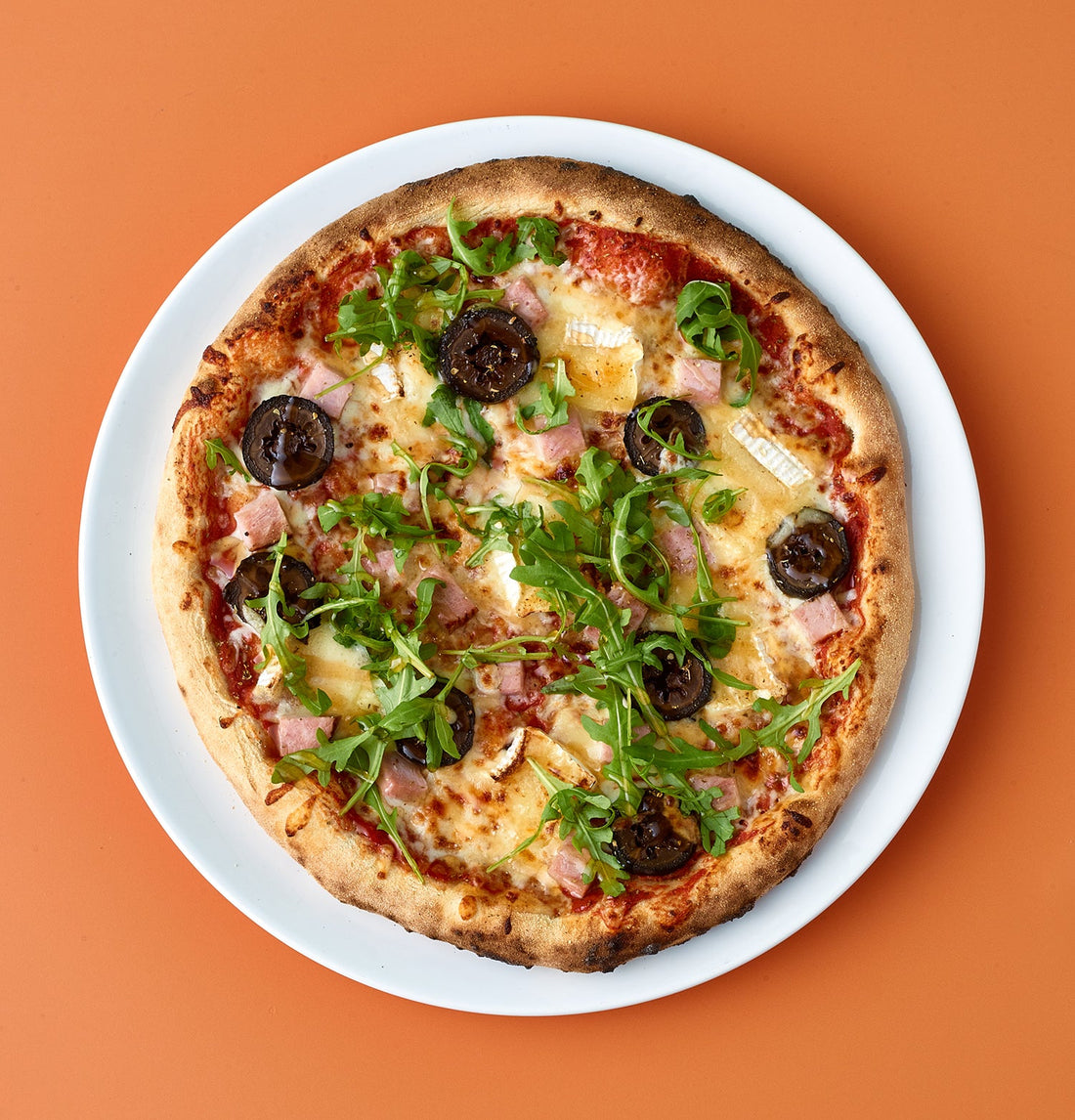 Opies Pickled Walnut & Camembert Pizza with Hot Honey