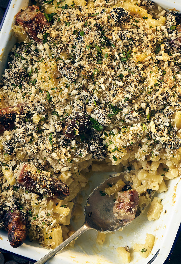 Pigs in Blankets Macaroni Cheese Opie