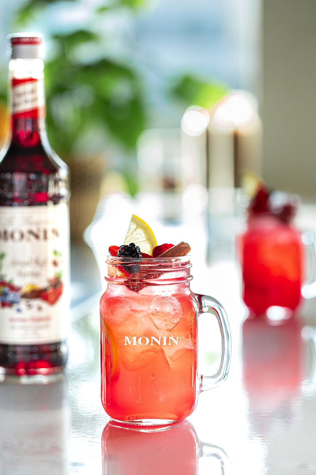 Spiced Red Berries Cloudy Lemonade