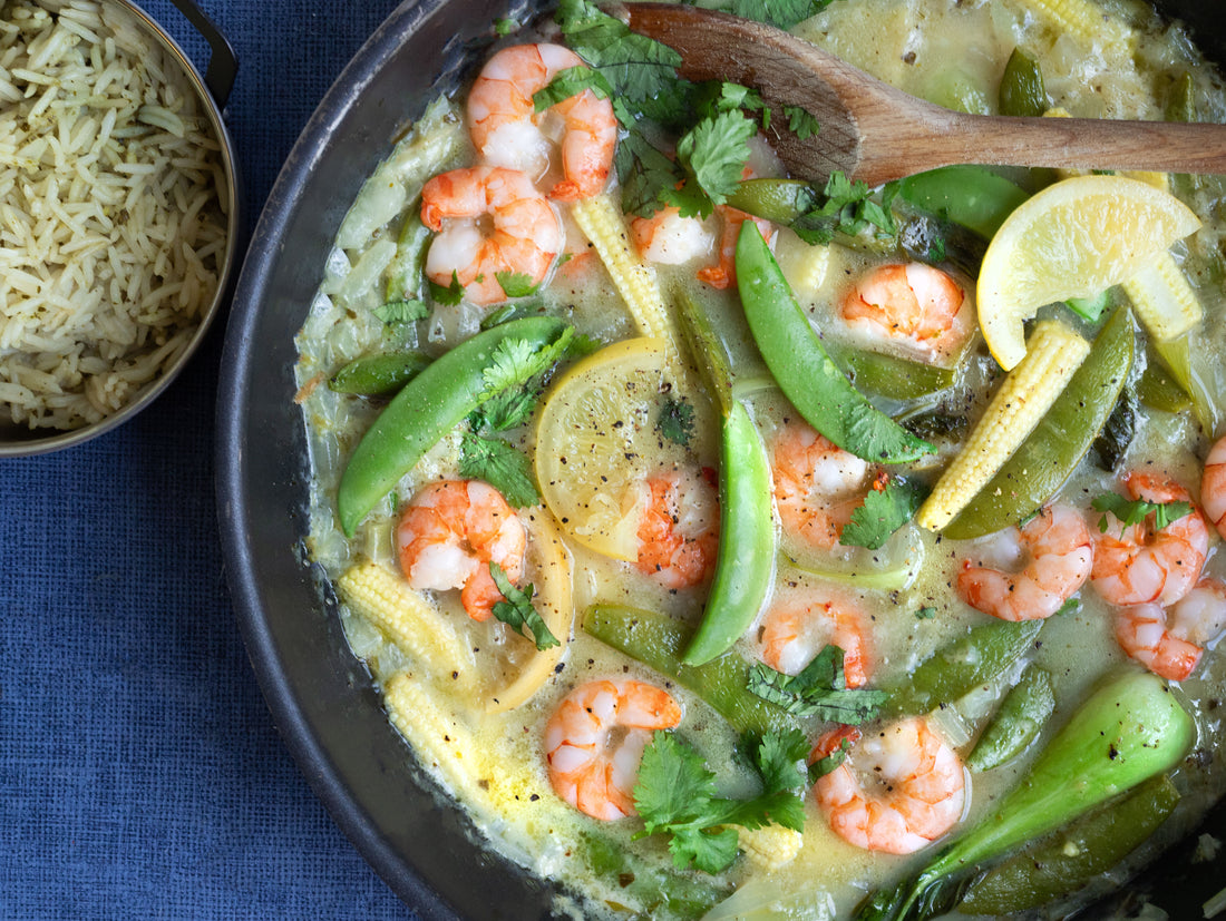 Lemon and Ginger Thai Green Curry