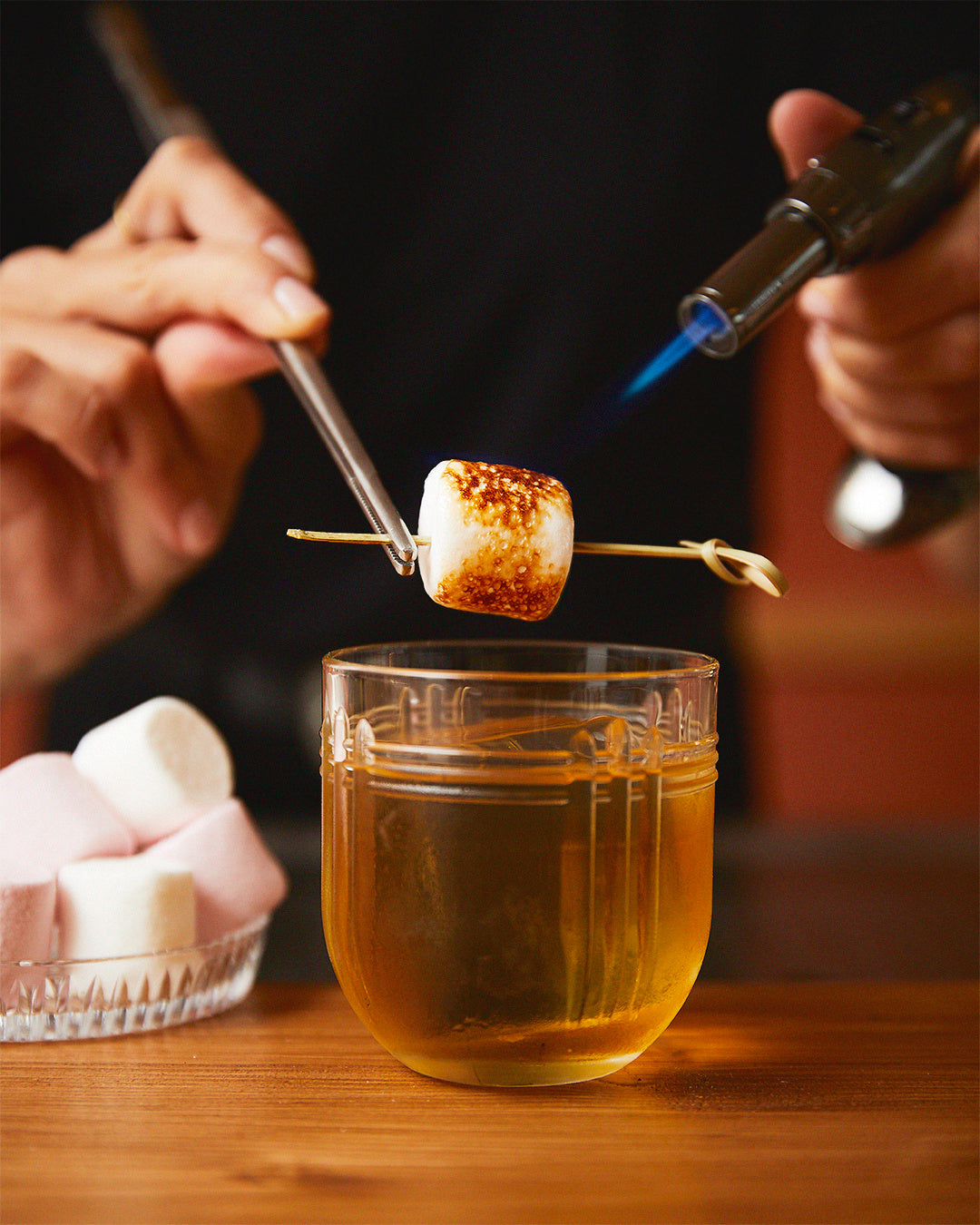 Toasted marshmallow old fashioned