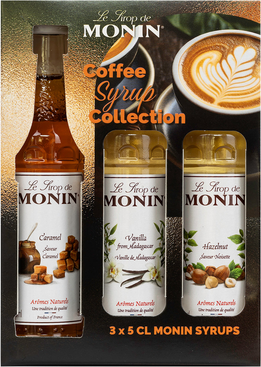MONIN Coffee Syrup Gift Set
