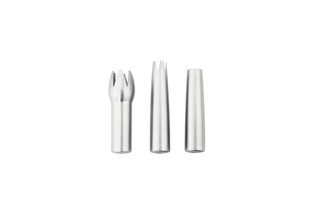 3 decorator tips GW /TW stainless steel in blister