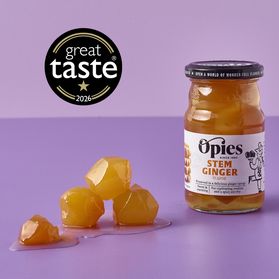 Opies Stem Ginger In Syrup