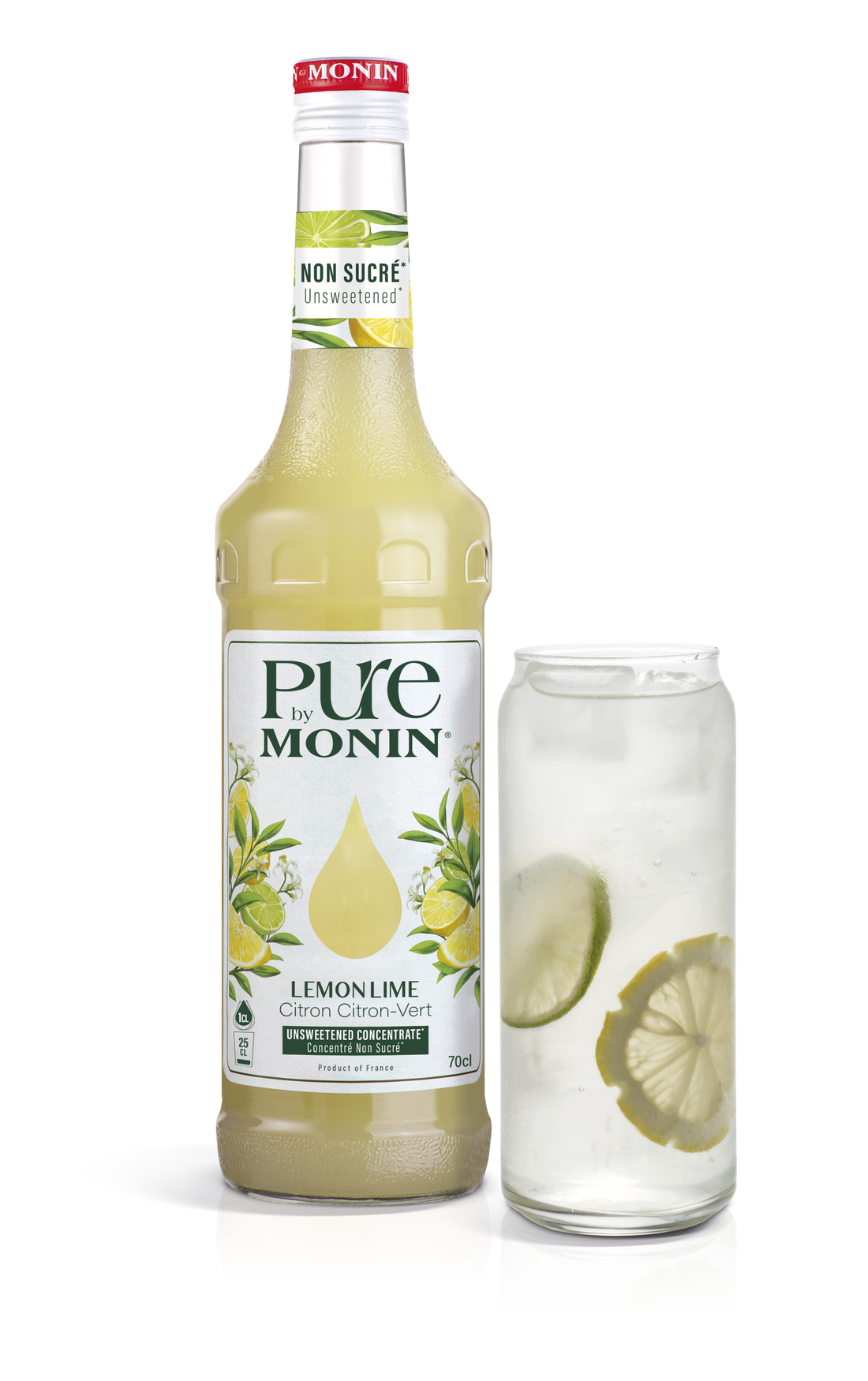 PURE by MONIN Lemon Lime sugar-free concentrate