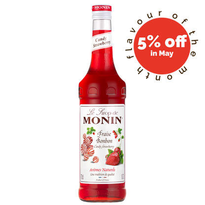 MONIN Strawberry Candy Syrup