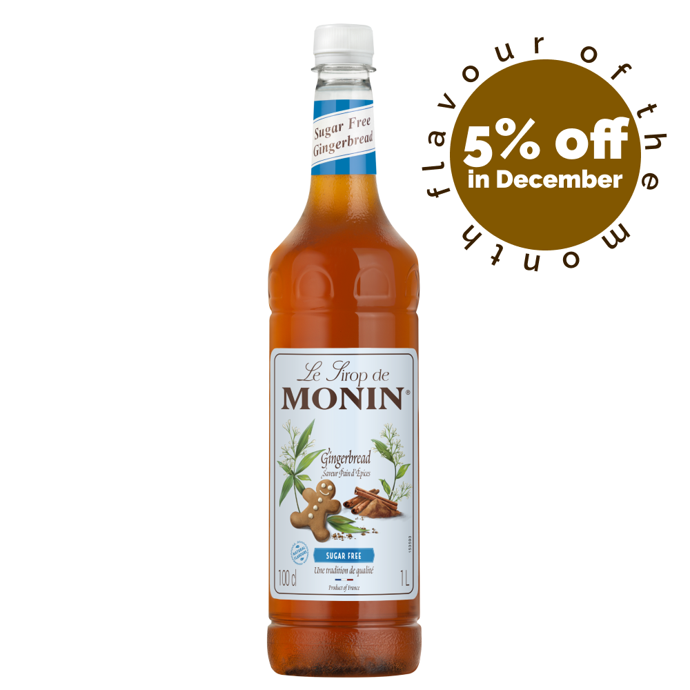 MONIN Gingerbread Sugar Free syrup
