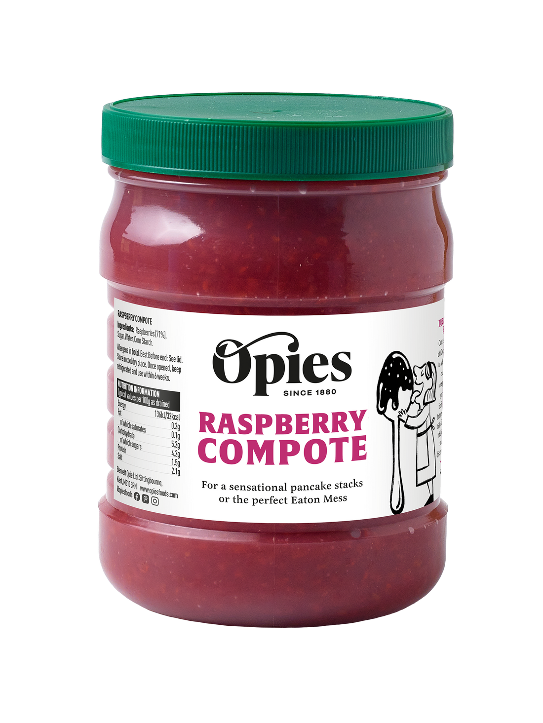 Opies Raspberry Compote