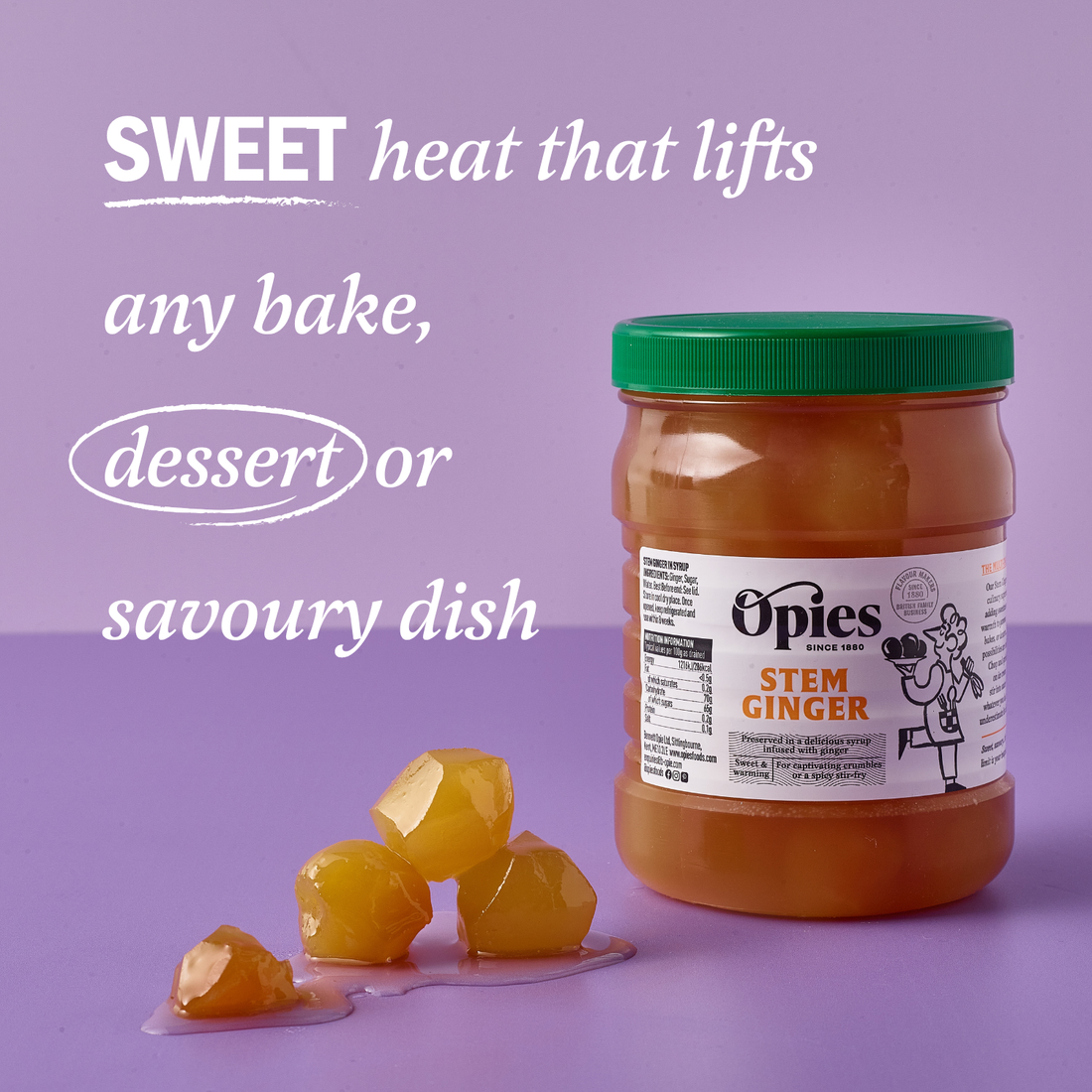 Opies Stem Ginger In Syrup