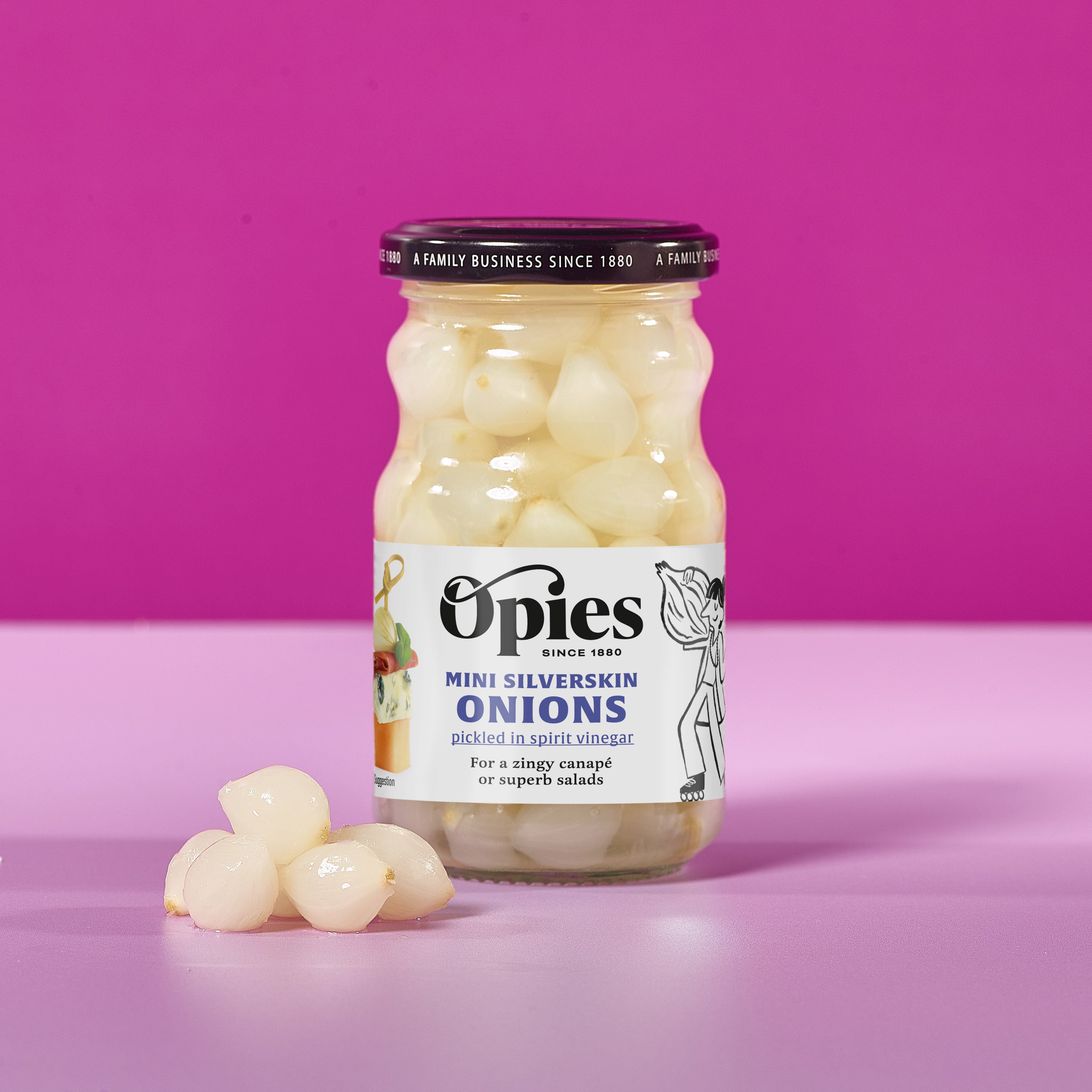 ホーリーピオーニ　250ml Opies Mini Silverskin Onions – Bennett Opie