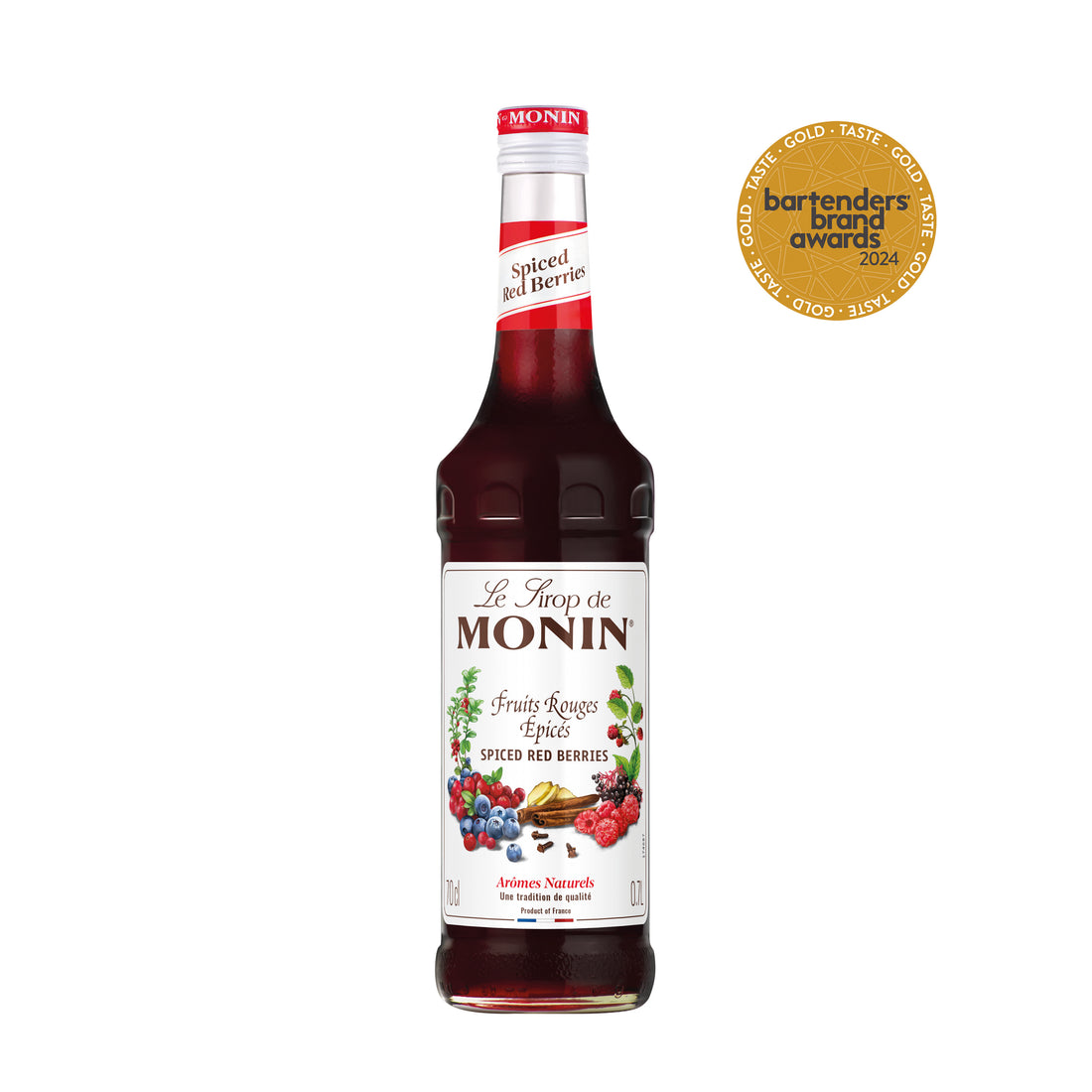 MONIN Spiced Red Berries syrup