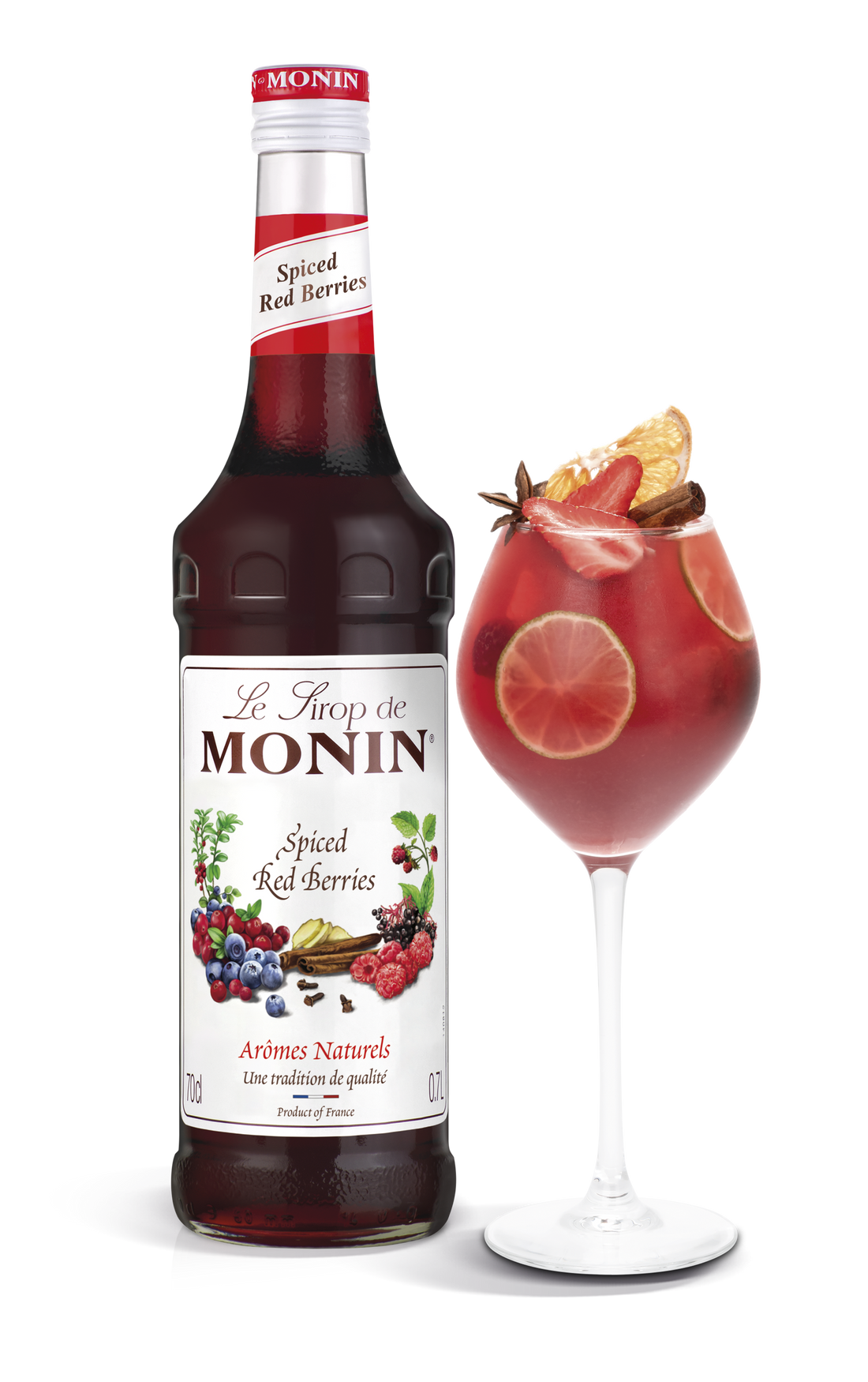 MONIN Spiced Red Berries Syrup
