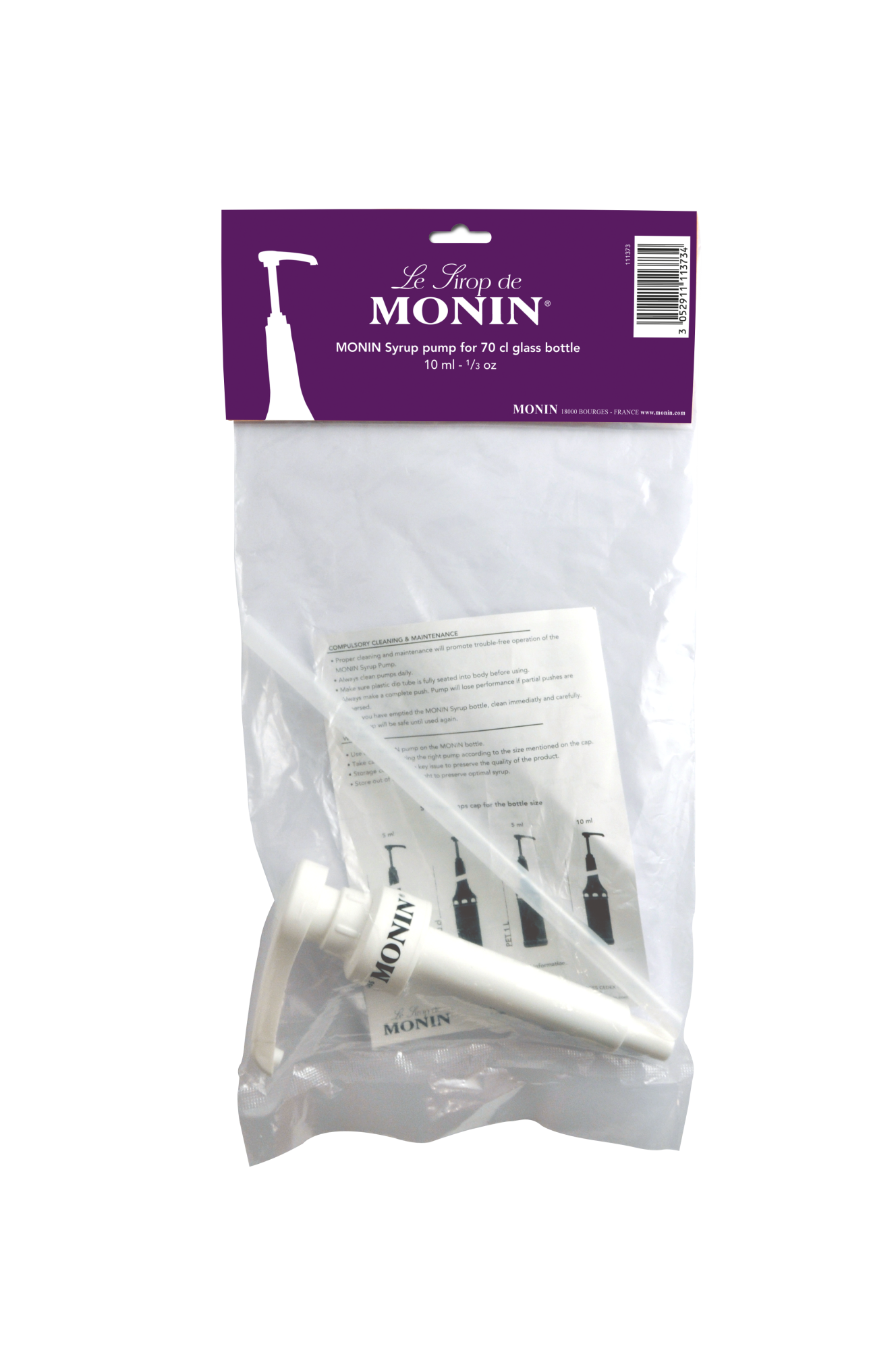 Buy MONIN 10ml pump for 70cl MONIN Syrup bottles.