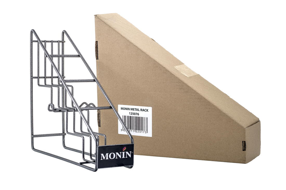 Buy MONIN Bottle Rack. Its Display up to 4 bottles of syrups on this stand for easy, smart storage (bottles not included).