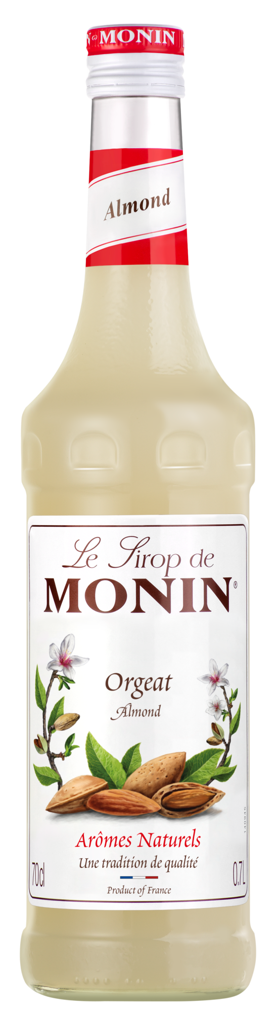 Buy MONIN Almond Orgeat Syrup. It has a rich, velvety, indulgent taste and aroma. It's used in cocktails and mocktails.
