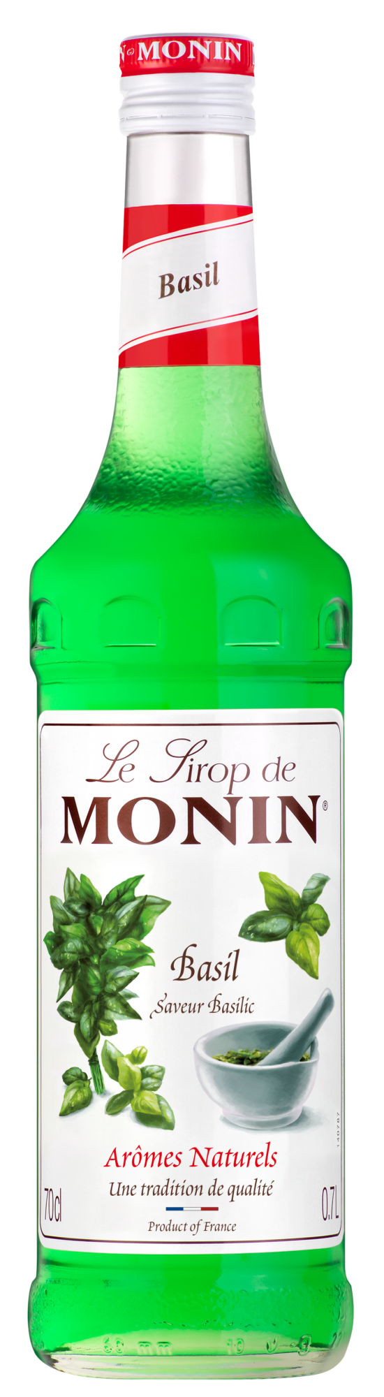 Buy MONIN Basil Syrup. It captures the fragrant, aromatic and peppery notes associated with fresh basil.