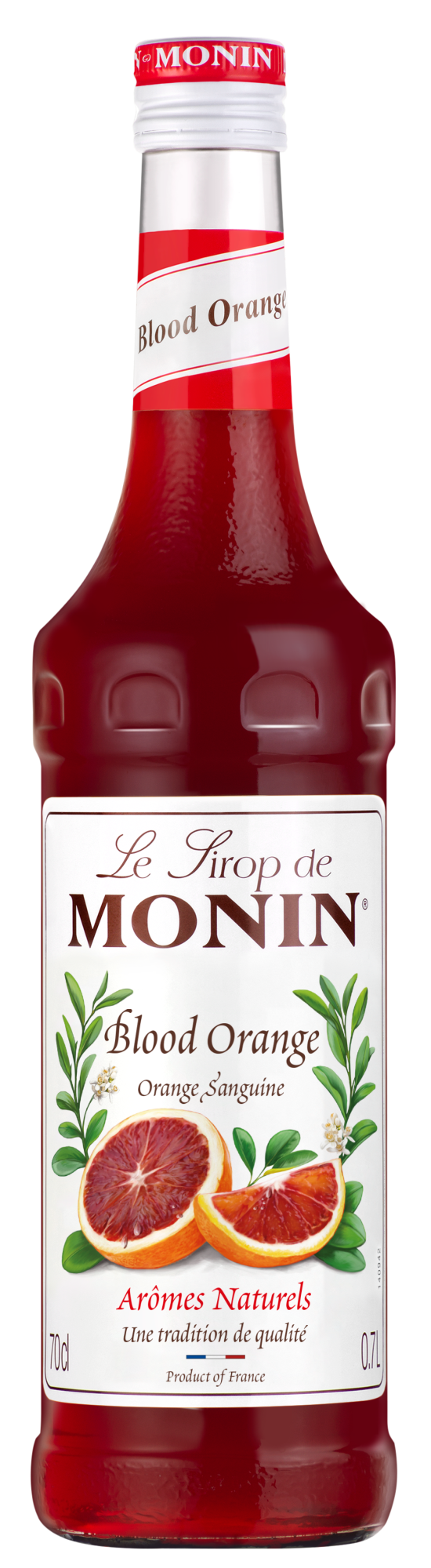 Buy MONIN Blood Orange Syrup. It has a unique balance of sweet, sour and acidity all captured in a bold red coloured syrup.