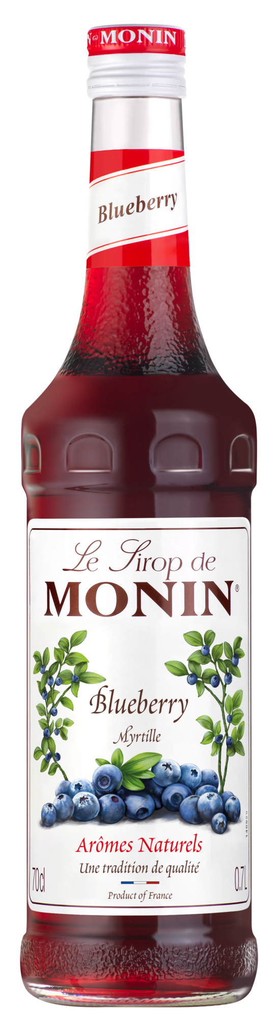 Buy Monin Blueberry Syrup. It has the tangy, acidic flavor qualities of fresh blueberries, followed by a creamy sweet finish.