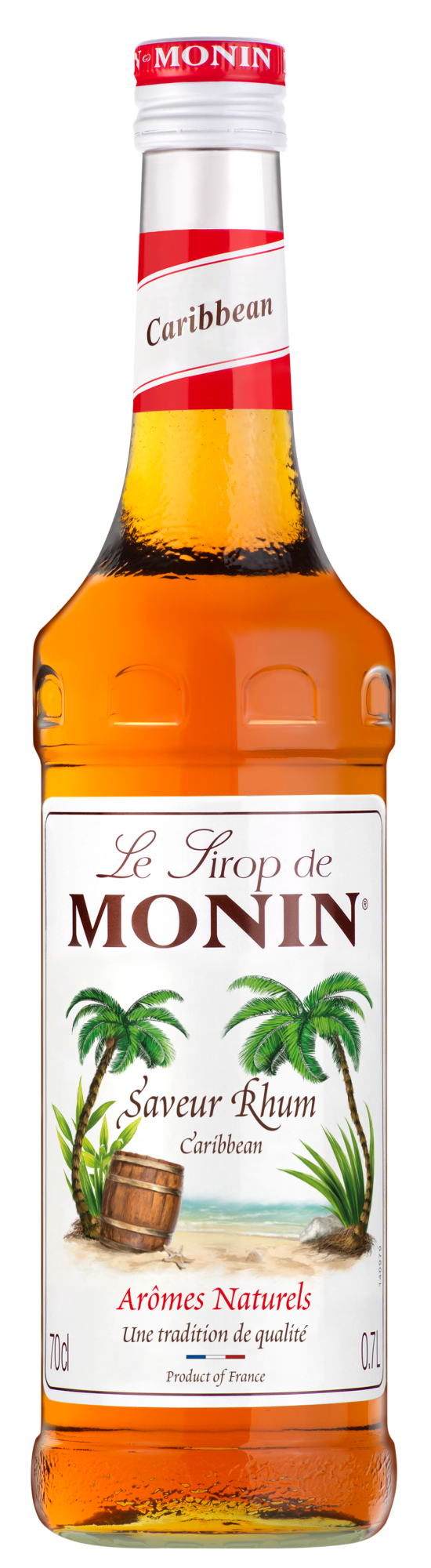 Buy MONIN Caribbean Syrup. It offers a rich, slightly smokey, caramel flavour notes and aromas.