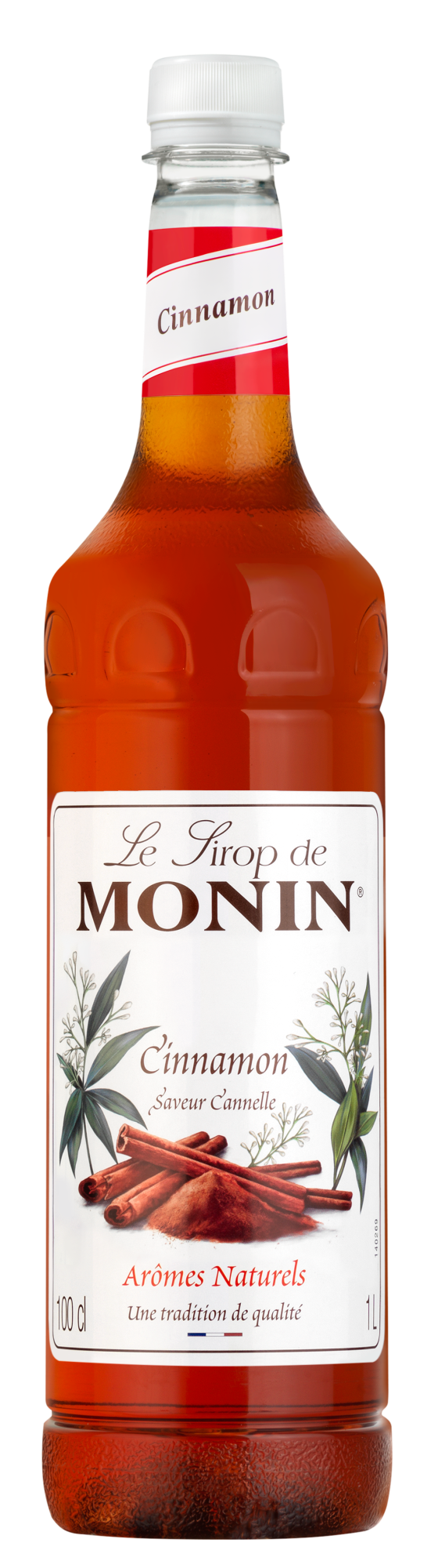 Buy MONIN Cinnamon Syrup. It works fantastically well in hot and cold beverages from coffees to cocktails.